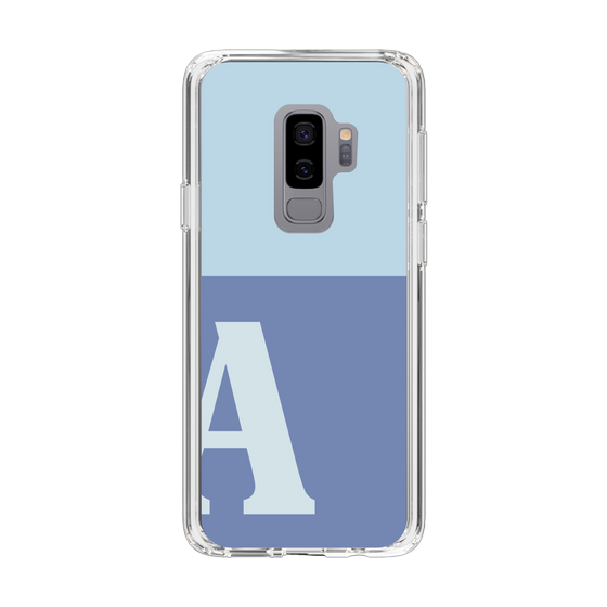 Slim Protection Case［ Original - initial two tone - A blue ］