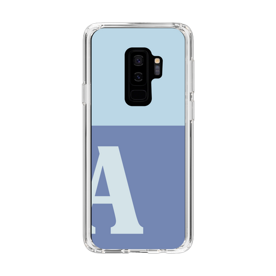 Slim Protection Case［ Original - initial two tone - A blue ］