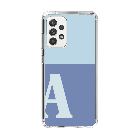 Slim Protection Case［ Original - initial two tone - A blue ］