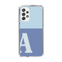 Slim Protection Case［ Original - initial two tone - A blue ］