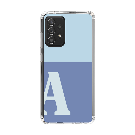 Slim Protection Case［ Original - initial two tone - A blue ］