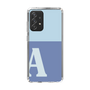 Slim Protection Case［ Original - initial two tone - A blue ］