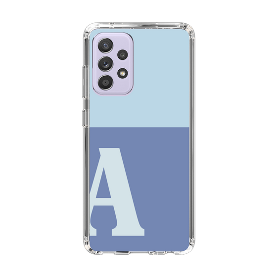 Slim Protection Case［ Original - initial two tone - A blue ］