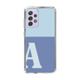 Slim Protection Case［ Original - initial two tone - A blue ］