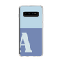 Slim Protection Case［ Original - initial two tone - A blue ］