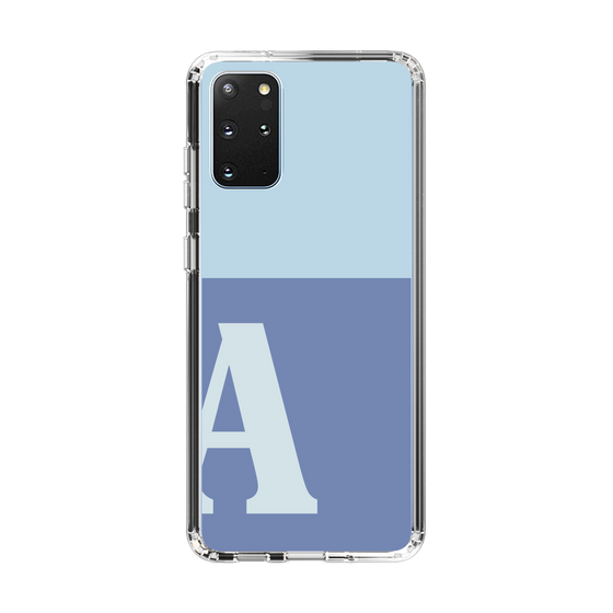 Slim Protection Case［ Original - initial two tone - A blue ］