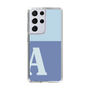 Slim Protection Case［ Original - initial two tone - A blue ］