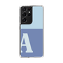 Slim Protection Case［ Original - initial two tone - A blue ］