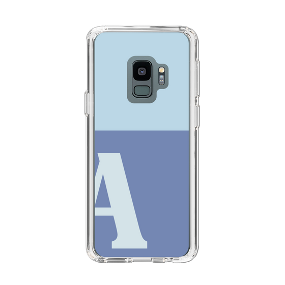Slim Protection Case［ Original - initial two tone - A blue ］