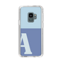 Slim Protection Case［ Original - initial two tone - A blue ］