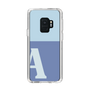 Slim Protection Case［ Original - initial two tone - A blue ］