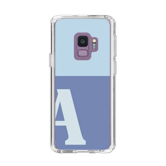 Slim Protection Case［ Original - initial two tone - A blue ］