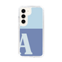 Slim Protection Case［ Original - initial two tone - A blue ］