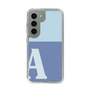 Slim Protection Case［ Original - initial two tone - A blue ］