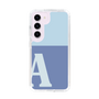 Slim Protection Case［ Original - initial two tone - A blue ］