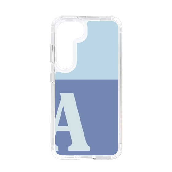 Slim Protection Case［ Original - initial two tone - A blue ］
