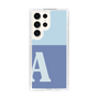 Slim Protection Case［ Original - initial two tone - A blue ］