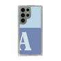 Slim Protection Case［ Original - initial two tone - A blue ］