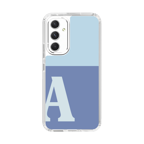 Slim Protection Case［ Original - initial two tone - A blue ］