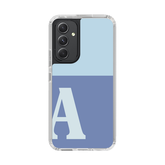 Slim Protection Case［ Original - initial two tone - A blue ］