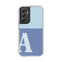 Slim Protection Case［ Original - initial two tone - A blue ］