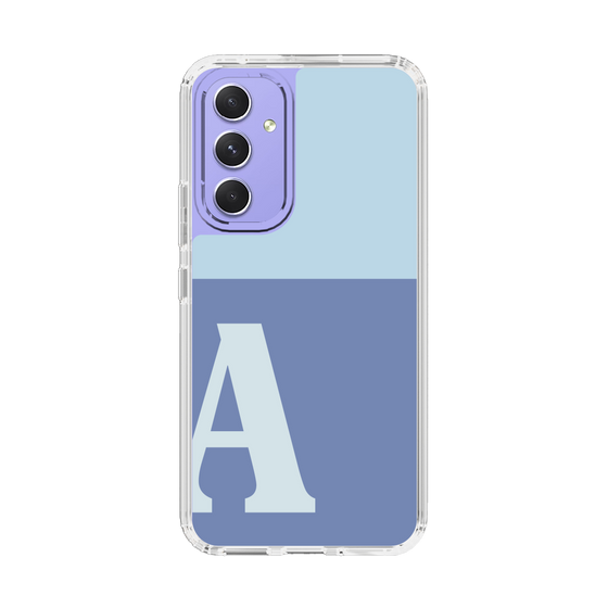 Slim Protection Case［ Original - initial two tone - A blue ］