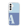 Slim Protection Case［ Original - initial two tone - A blue ］