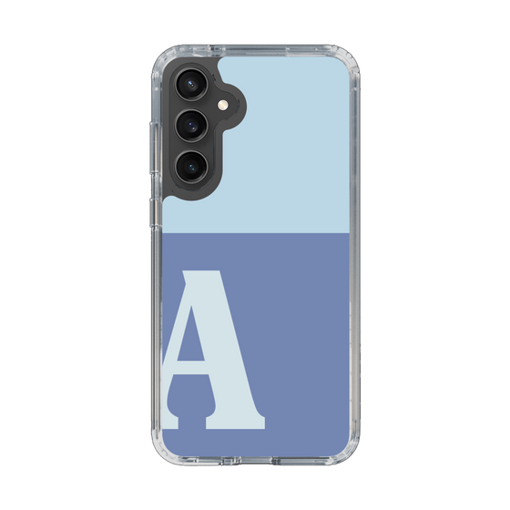 Slim Protection Case［ Original - initial two tone - A blue ］