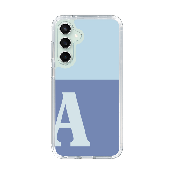 Slim Protection Case［ Original - initial two tone - A blue ］