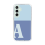 Slim Protection Case［ Original - initial two tone - A blue ］