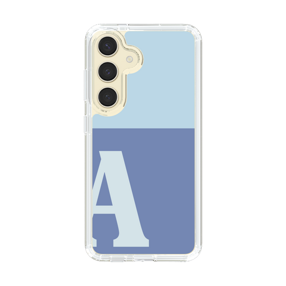 Slim Protection Case［ Original - initial two tone - A blue ］