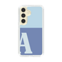 Slim Protection Case［ Original - initial two tone - A blue ］