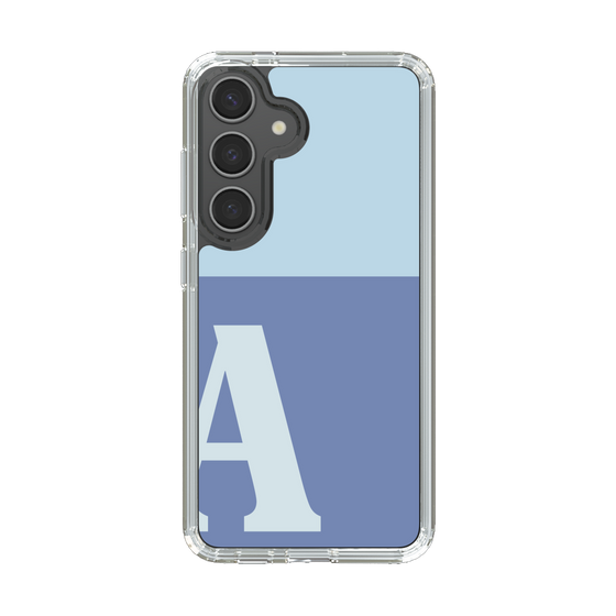 Slim Protection Case［ Original - initial two tone - A blue ］