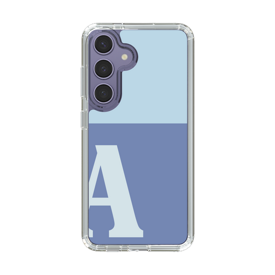 Slim Protection Case［ Original - initial two tone - A blue ］