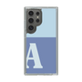 Slim Protection Case［ Original - initial two tone - A blue ］