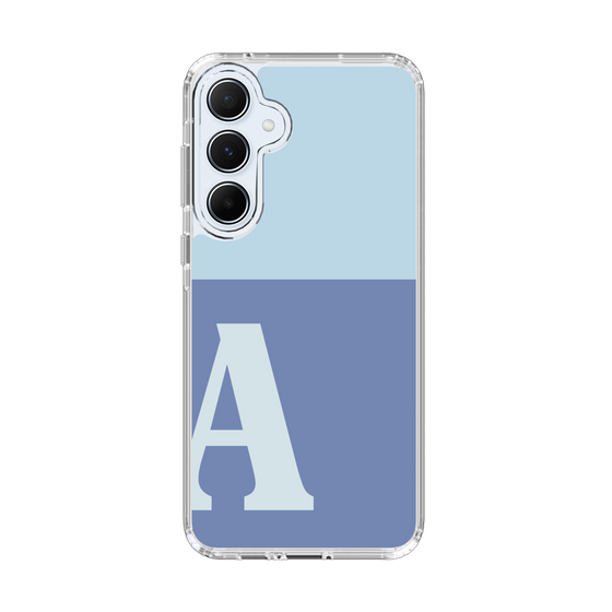 Slim Protection Case［ オリジナル - initial two tone - A blue ］