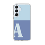 Slim Protection Case［ オリジナル - initial two tone - A blue ］