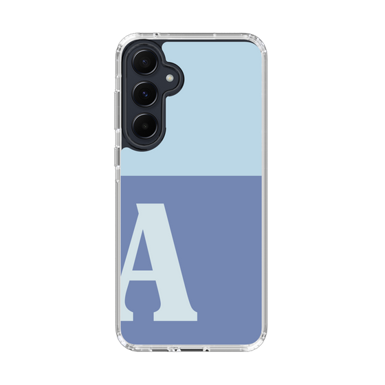 Slim Protection Case［ オリジナル - initial two tone - A blue ］