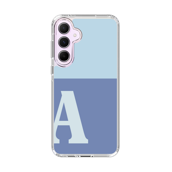 Slim Protection Case［ オリジナル - initial two tone - A blue ］