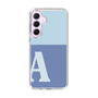 Slim Protection Case［ オリジナル - initial two tone - A blue ］
