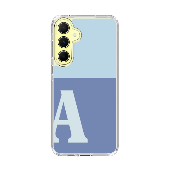 Slim Protection Case［ オリジナル - initial two tone - A blue ］
