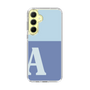 Slim Protection Case［ オリジナル - initial two tone - A blue ］