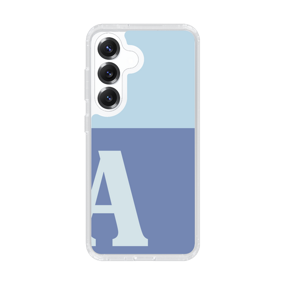 Slim Protection Case［ Original - initial two tone - A blue ］