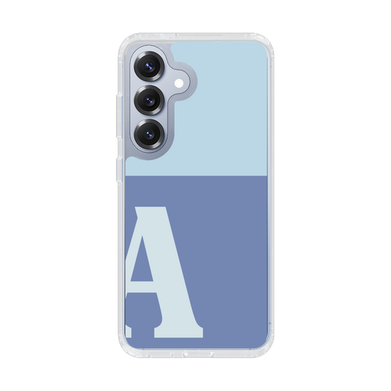 Slim Protection Case［ Original - initial two tone - A blue ］