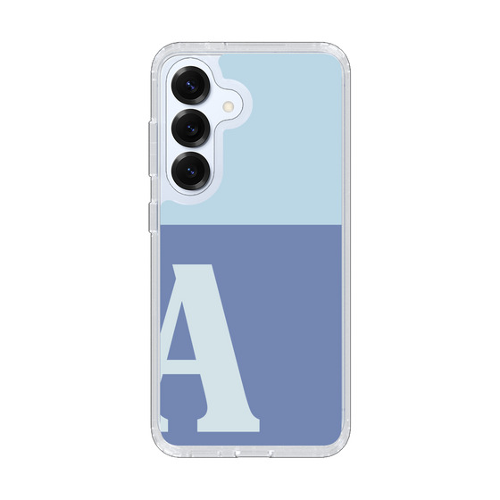 Slim Protection Case［ Original - initial two tone - A blue ］
