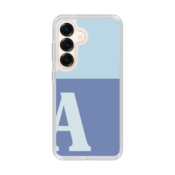 Slim Protection Case［ Original - initial two tone - A blue ］