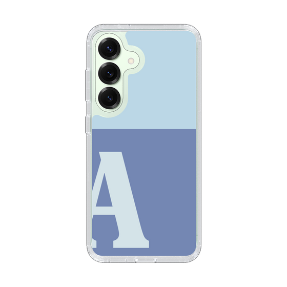 Slim Protection Case［ Original - initial two tone - A blue ］