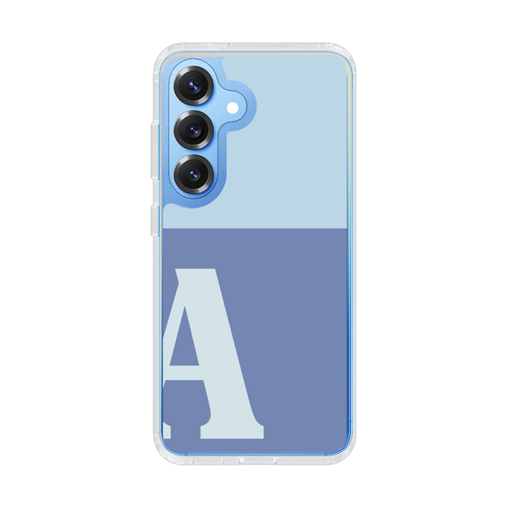 Slim Protection Case［ Original - initial two tone - A blue ］