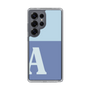 Slim Protection Case［ Original - initial two tone - A blue ］