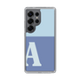 Slim Protection Case［ Original - initial two tone - A blue ］